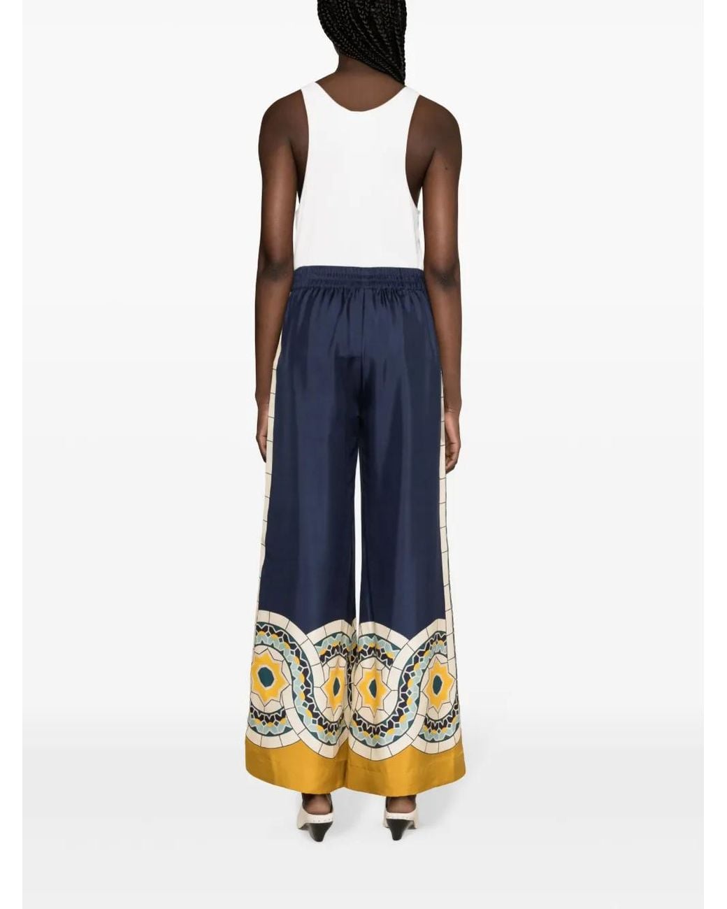 LaDoubleJ Blue Palazzo Pants