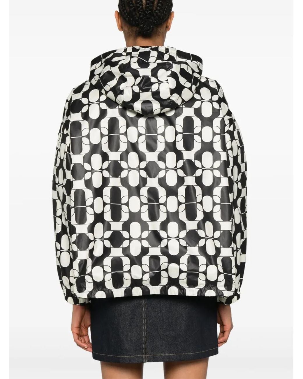 Moncler White 'Pichon' Jacket