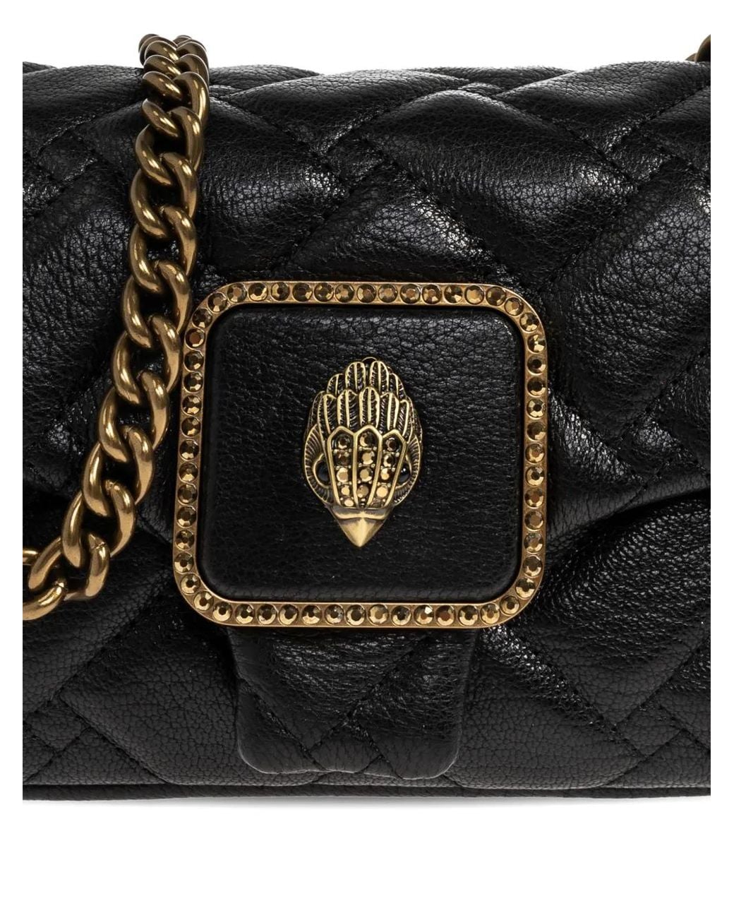 Kurt Geiger Pimlico Quilted Chain Mini Shoulder Bag In Black Lyst UK kurt-geiger-pimlico-quilted-chain-mini-shoulder-bag-in-black-lyst-uk