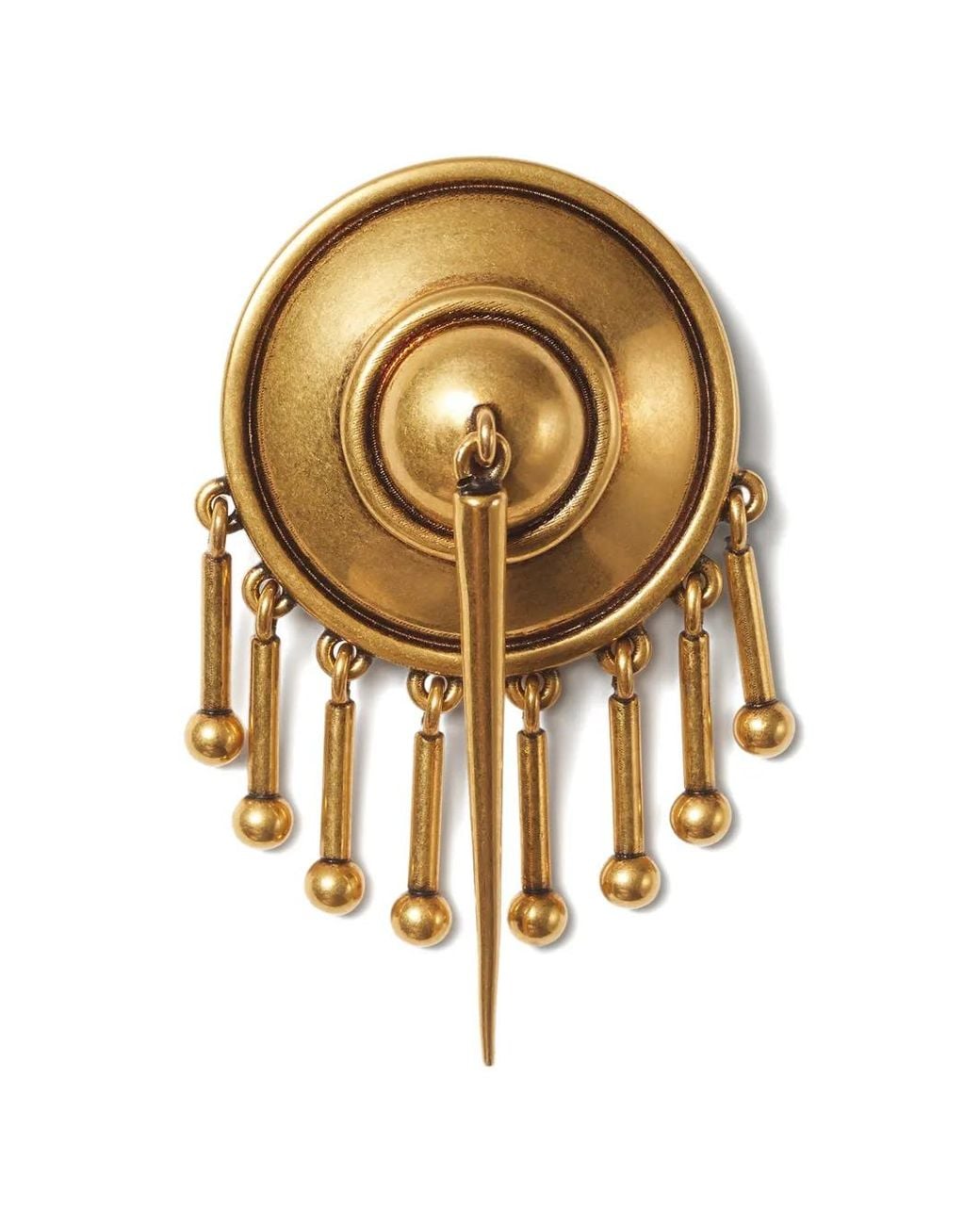 Versace Metallic Scudo Brooch
