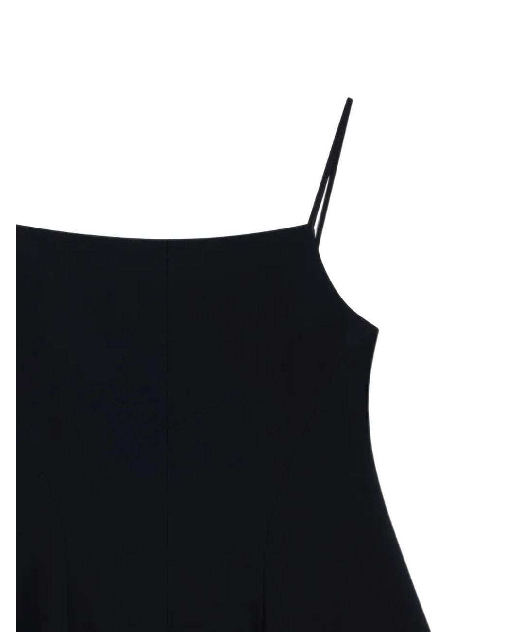 Givenchy Black Sliced Mini Dress