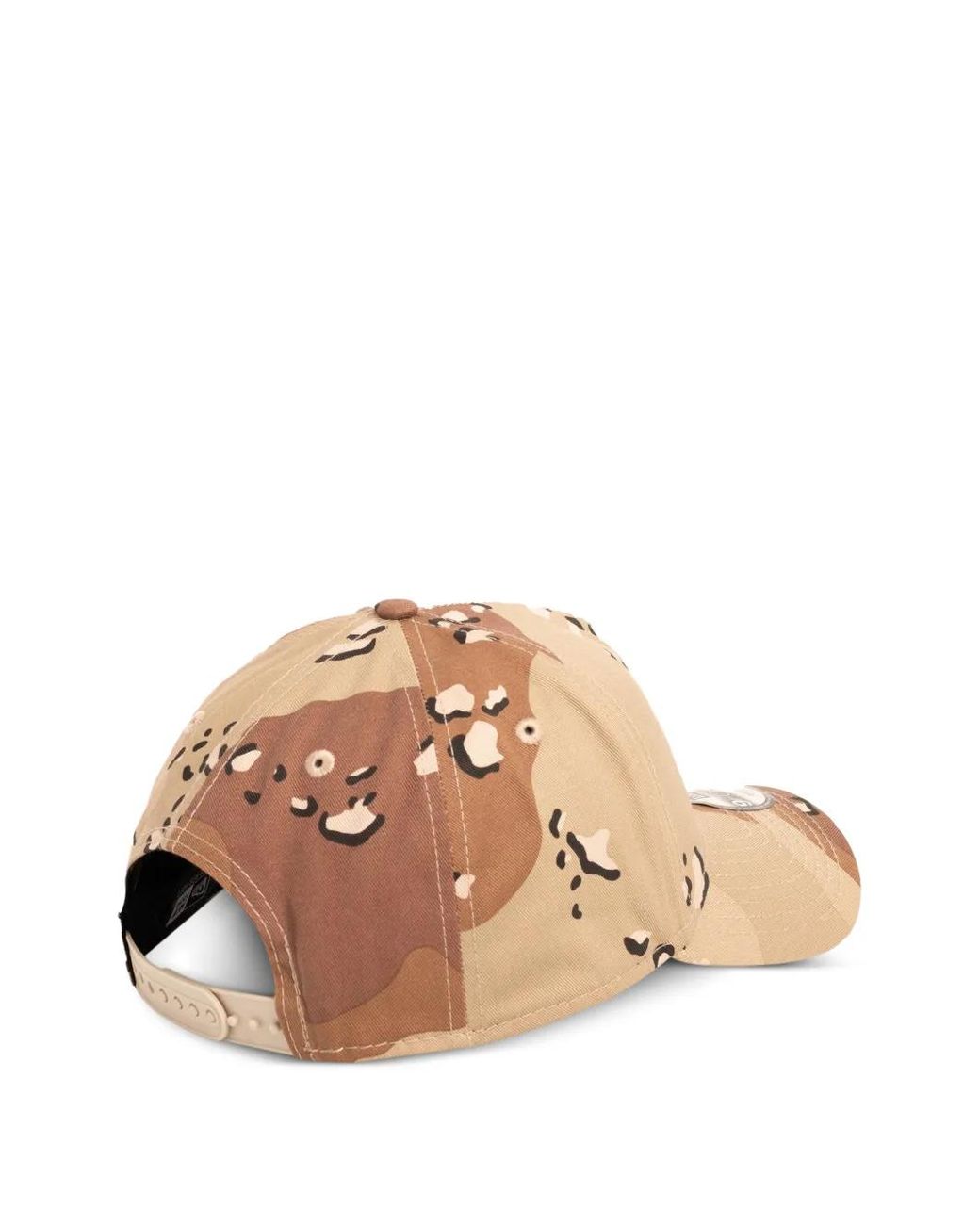 Stussy X New Era 9Forty Basic Strapback Cap in Natural for Men | Lyst