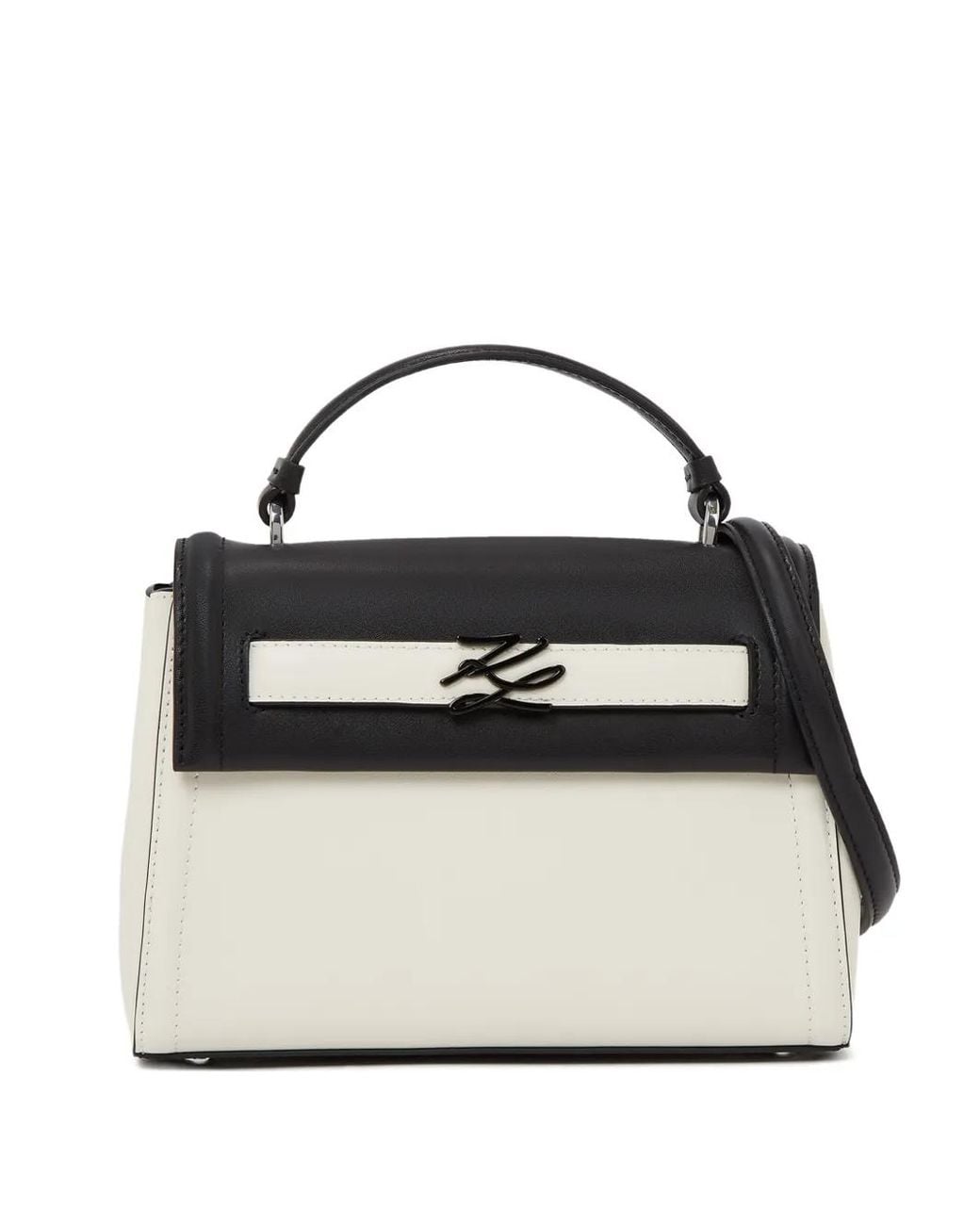Karl Lagerfeld Black K/Autograph Tote Bag