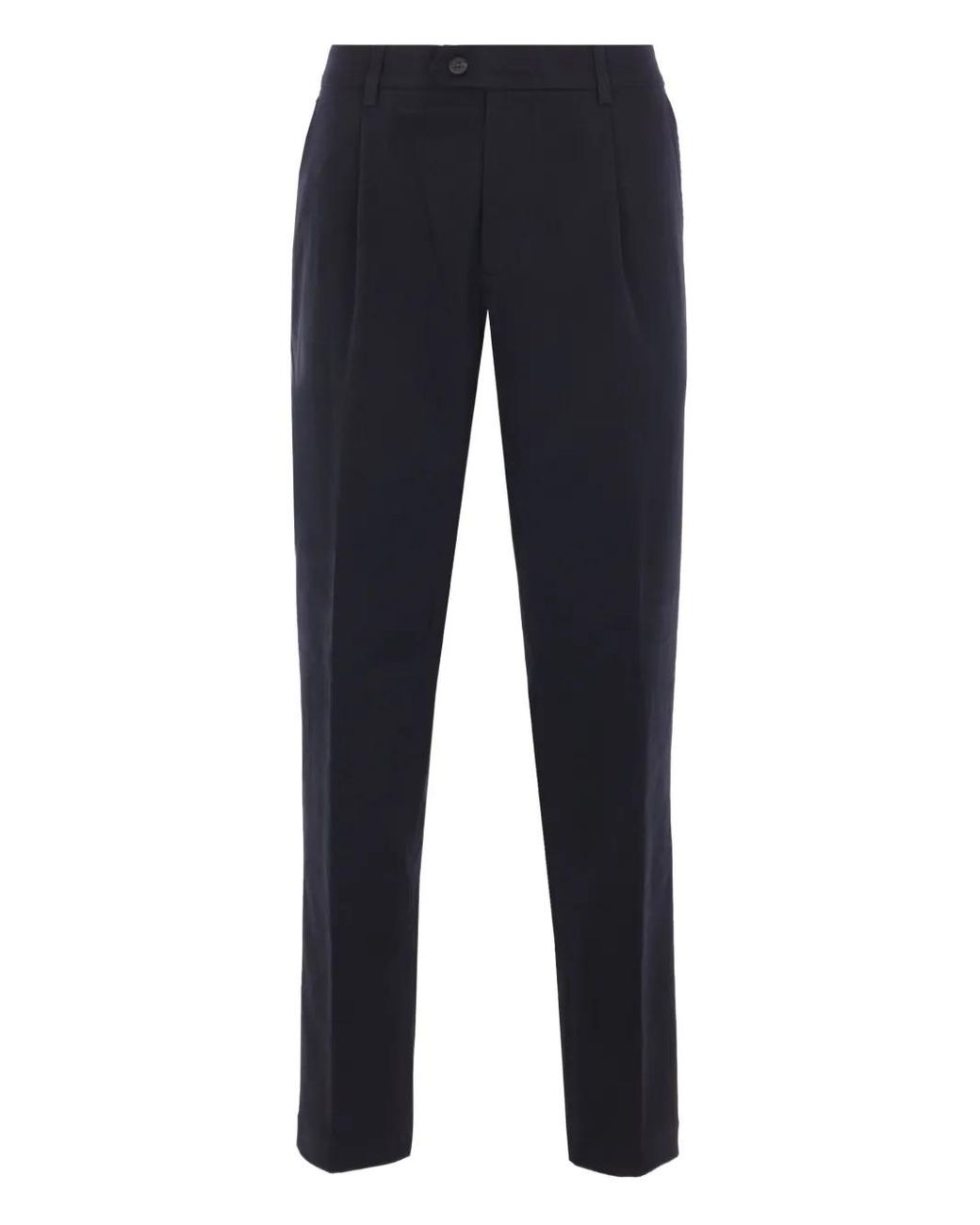 Eleventy Blue Pleated Pants for men