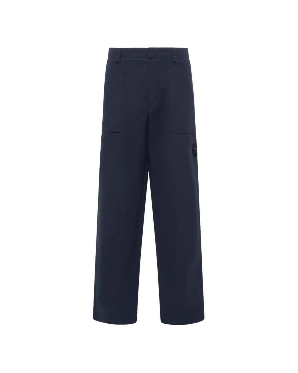 Stone Island Blue Ghost Cargo Pants for men