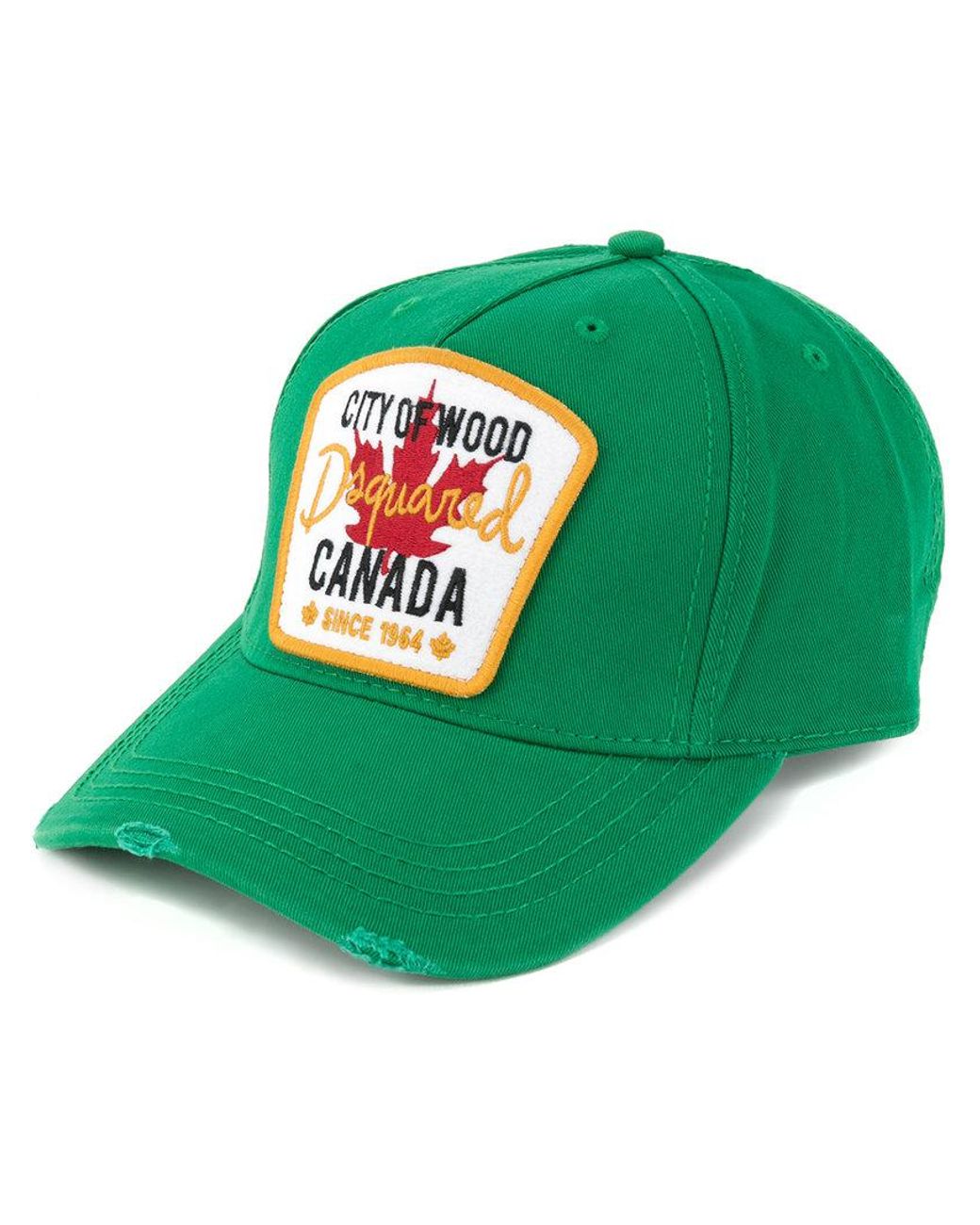 Wood Patch Baseball Cap 