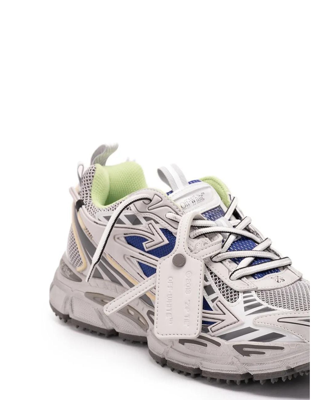 Off-White c/o Virgil Abloh White Panelled Sneakers for men