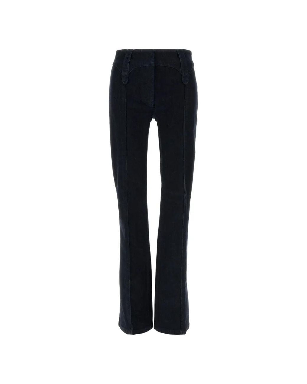 Tory Burch Black Western Denim Jeans