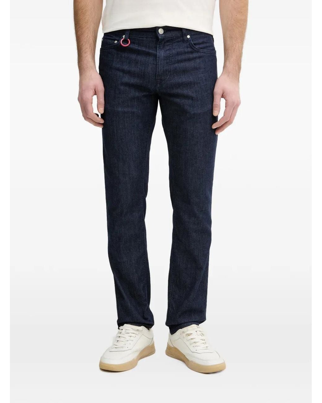 Joop! Blue Mitch Logo-Patch Jeans for men