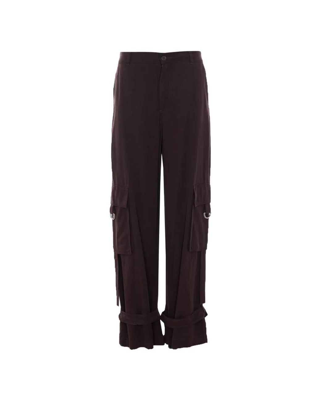Liu Jo Blue Lace Flared Trousers