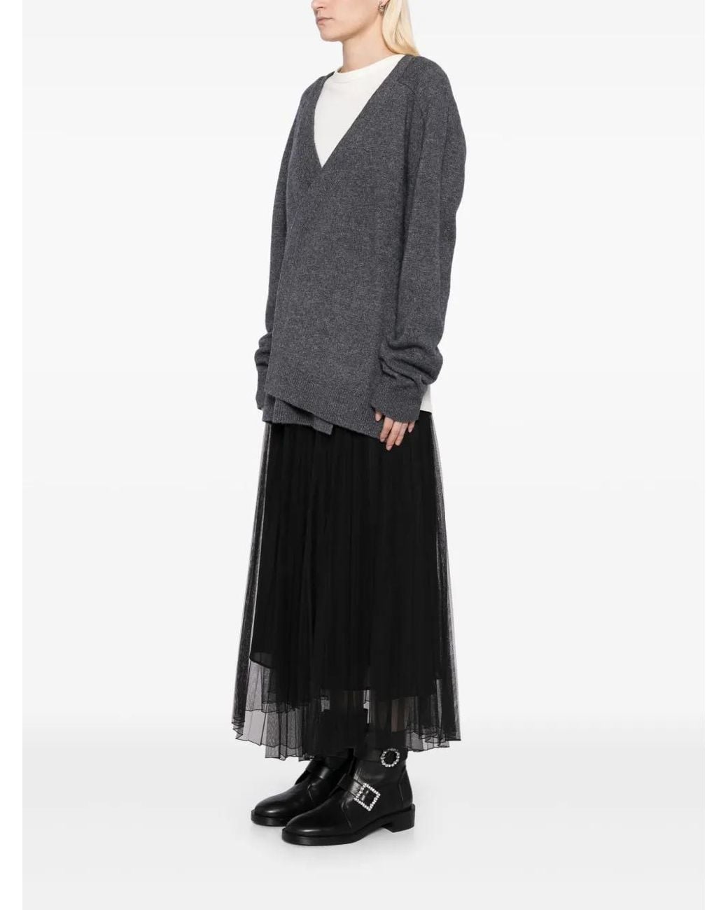B+ AB Black Layered Wrap-Style Set