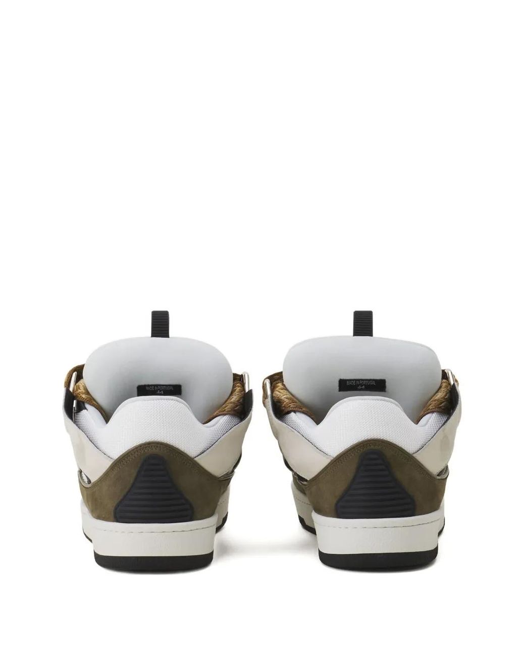 Lanvin White Curb Sneakers