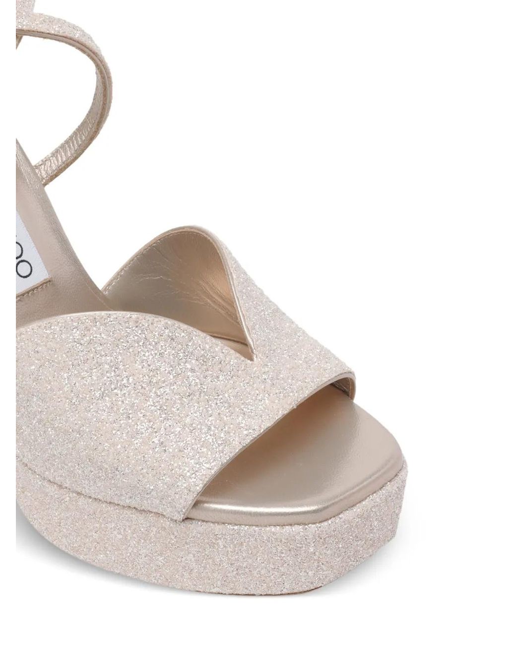 Jimmy Choo Metallic Karli Platform Sandals