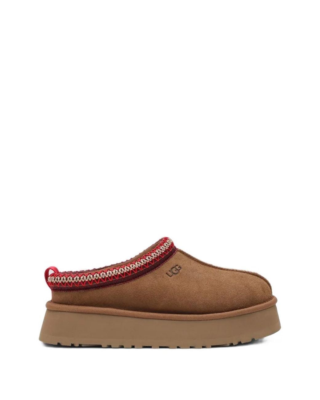 Ugg Brown Tazz Ii Platform Slippers