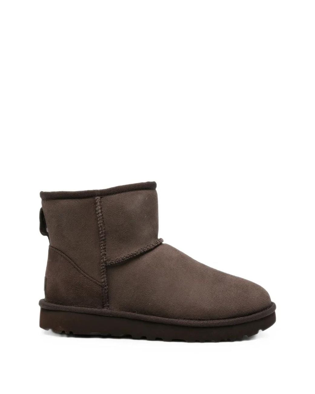 Ugg Brown Shearling-Lined Suede Boots