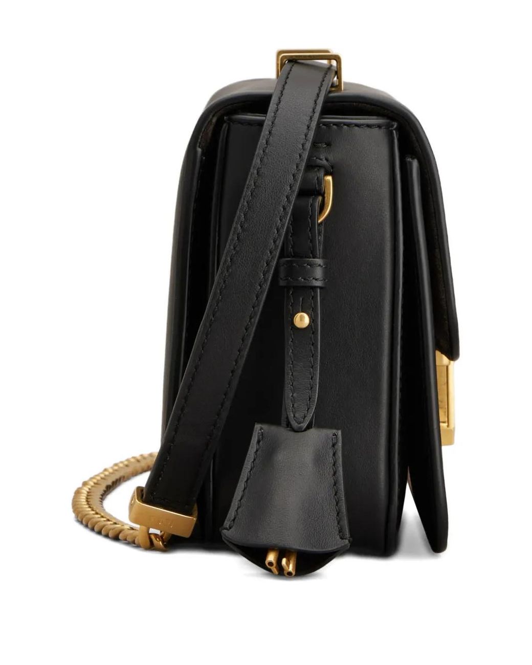 Tod's Black T-Shaped Satchel
