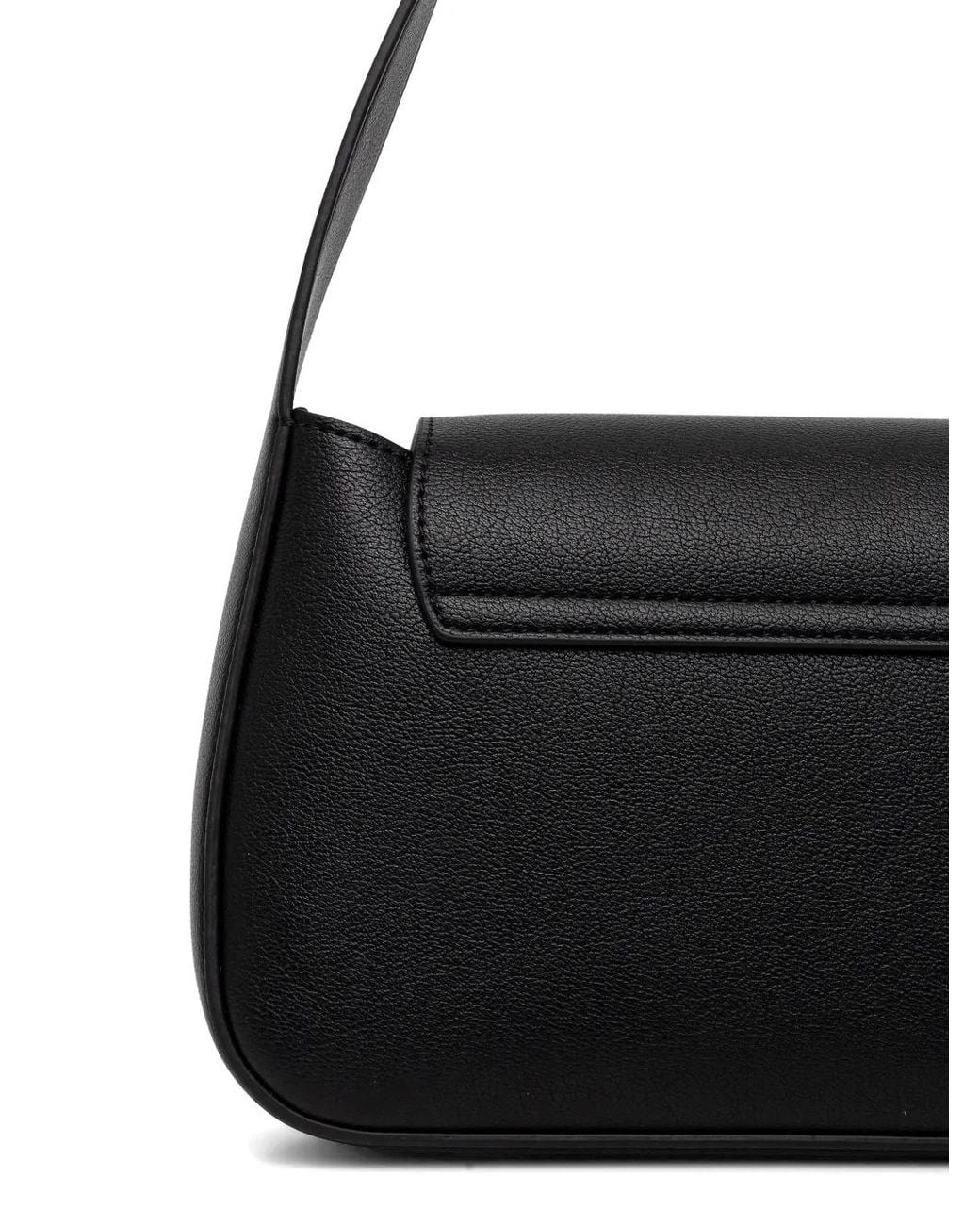 Love Moschino ハート ターンロック ショルダーバッグ Black