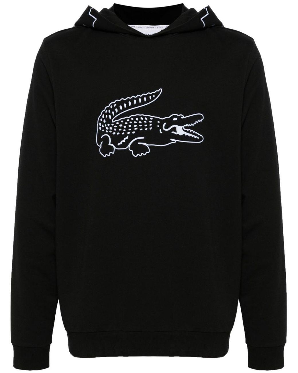Lacoste black crocodile outlet