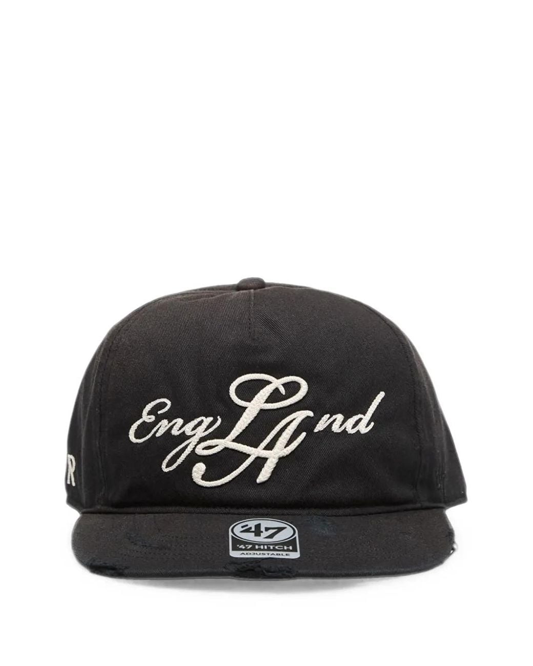 Represent Black Casquette Brodée À Effet Usé