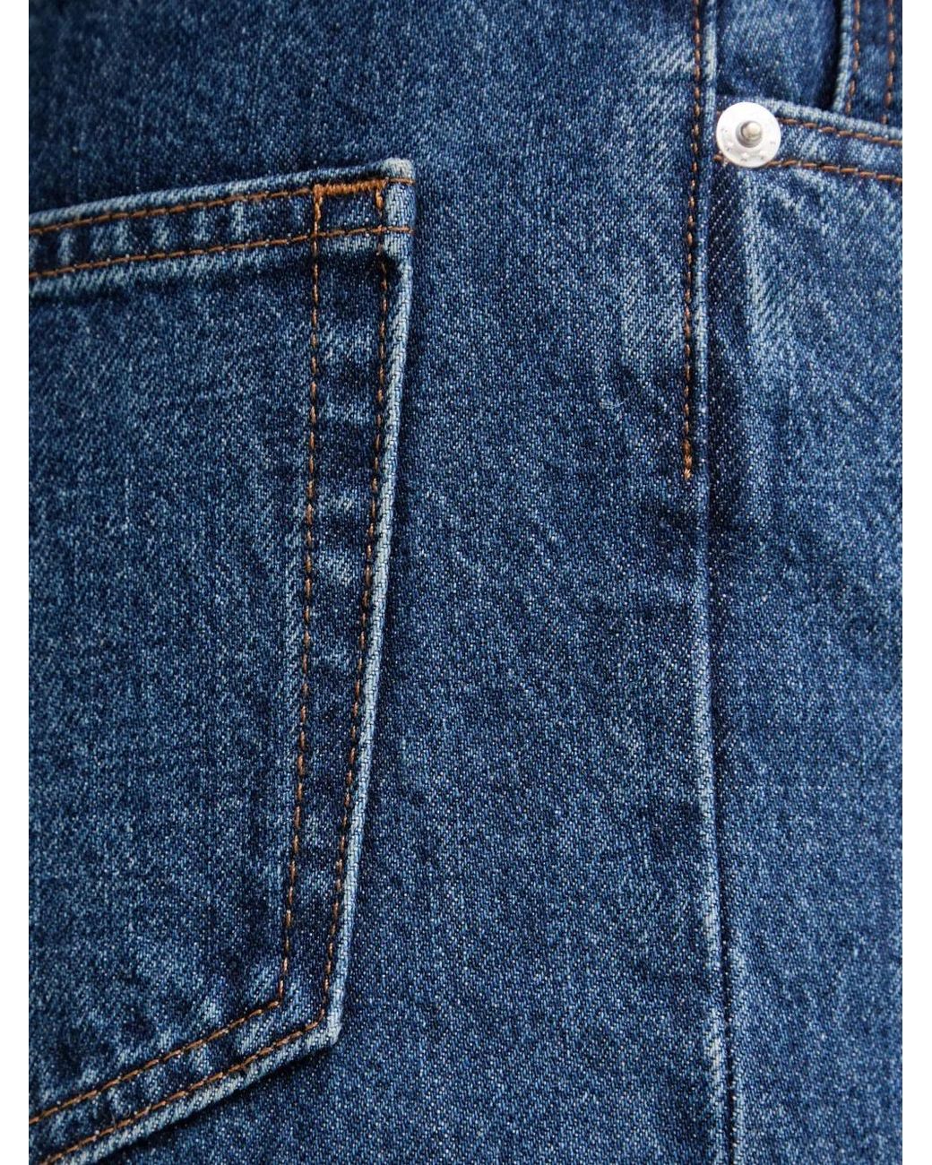 Vaqueros Rectos A.P.C. de color Blue