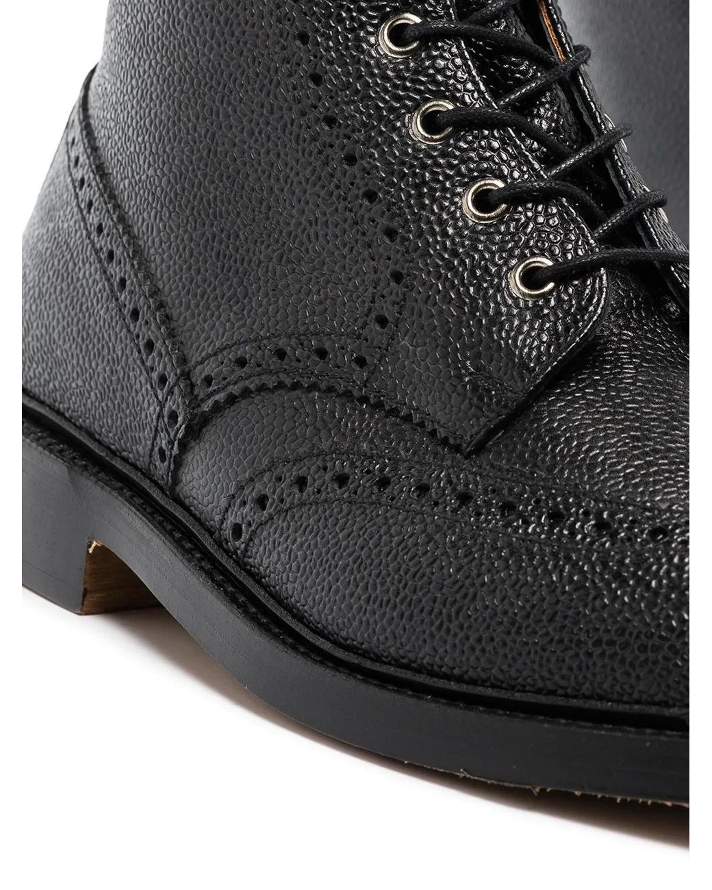 Bottines Façon Richelieus Thom Browne pour homme en coloris Black