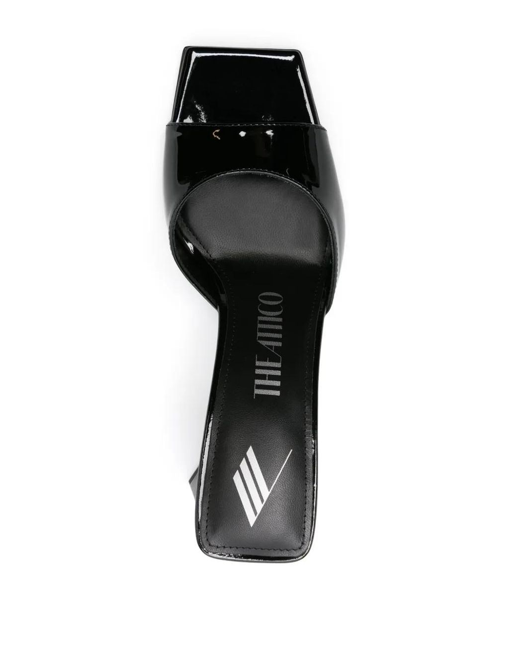 The Attico Black Sandale
