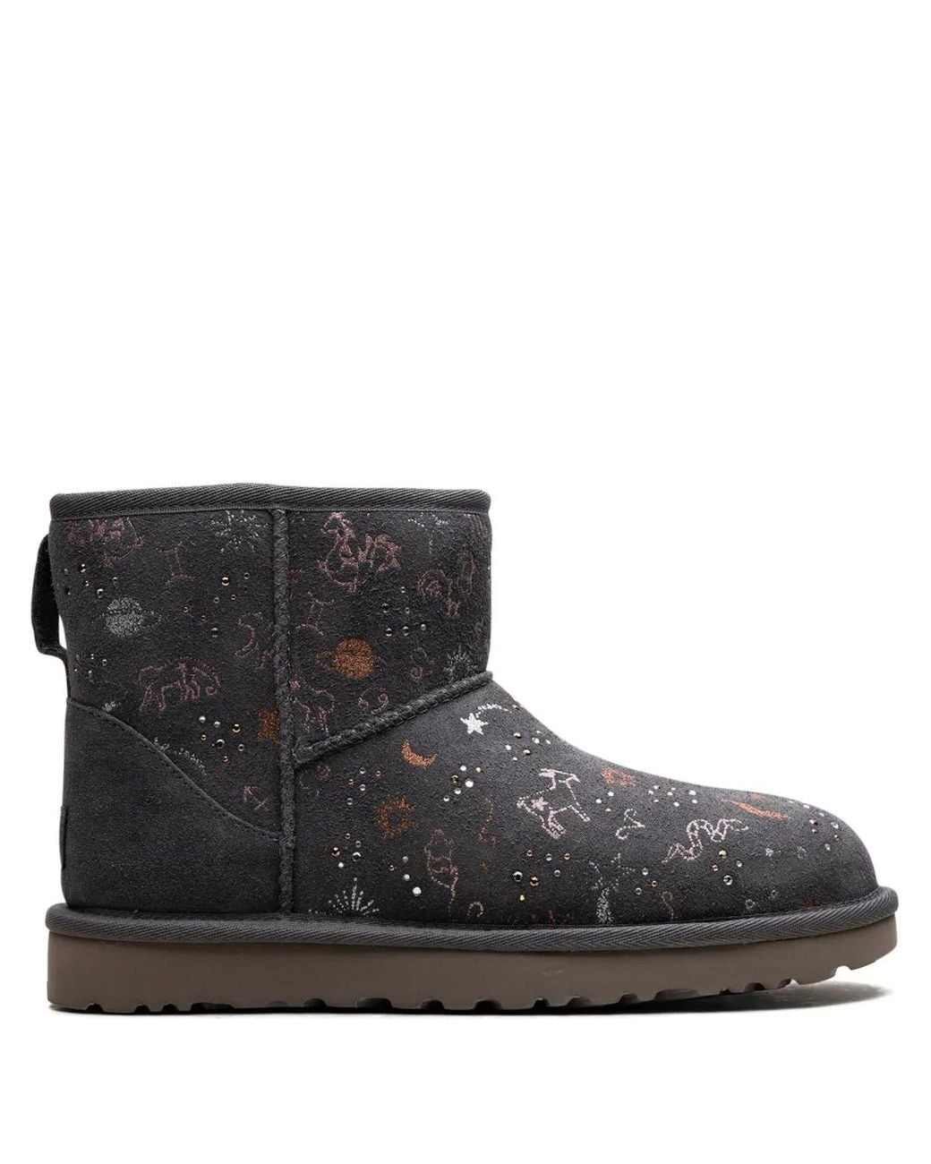 Ugg Black Classic Mini Zodiac