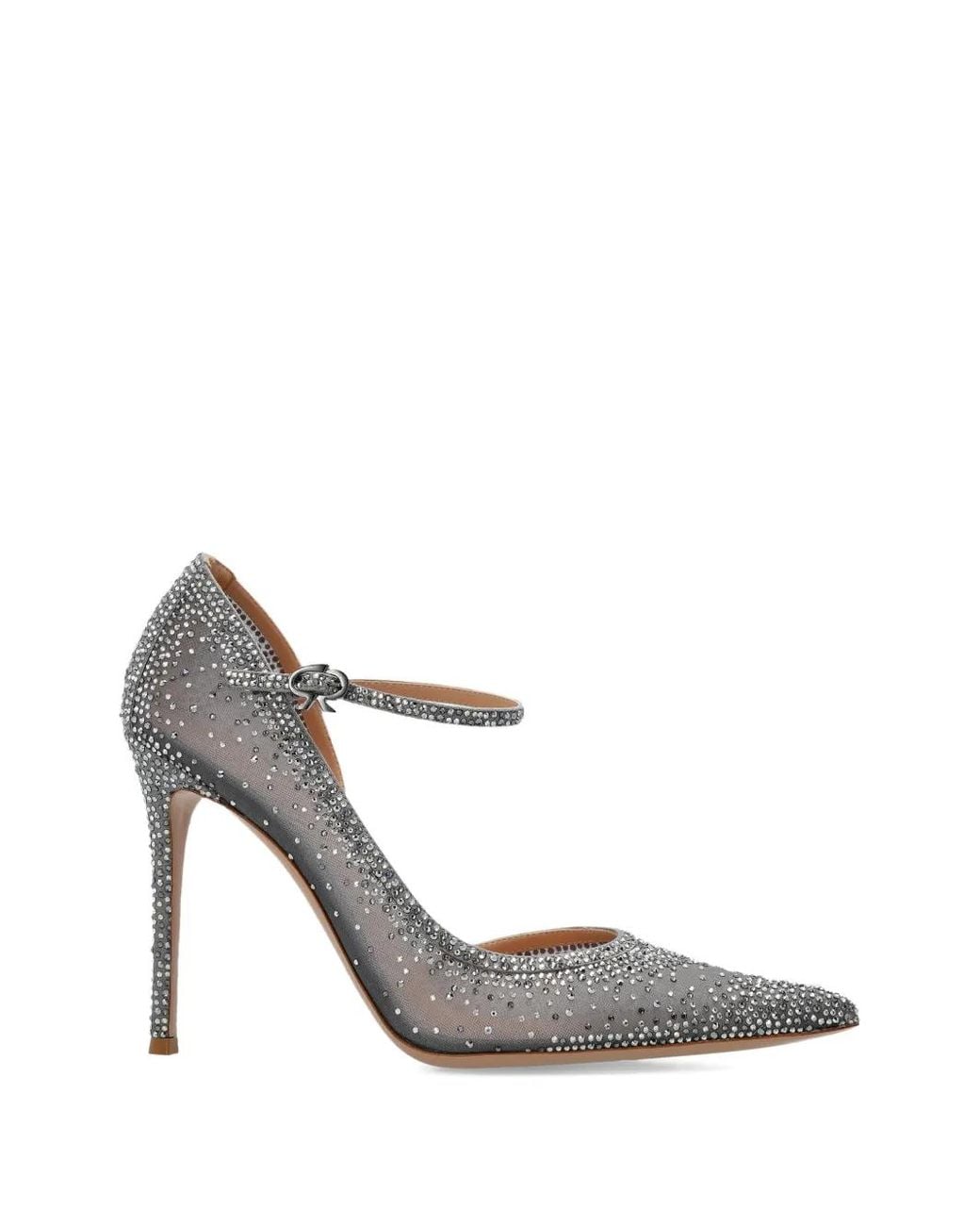 Gianvito Rossi White Rania Pumps