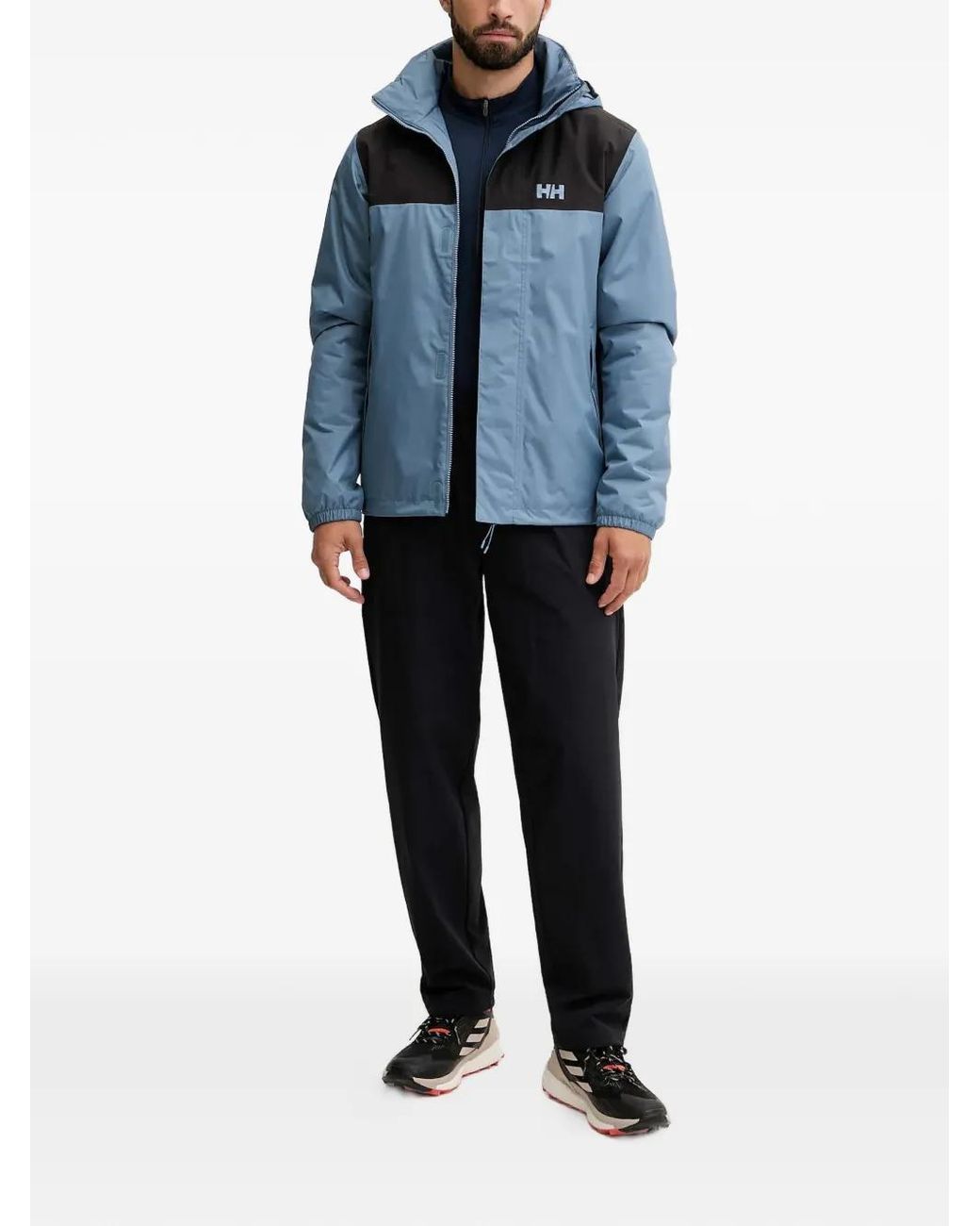 Helly Hansen Blue Vancouver Hooded Jacket for men