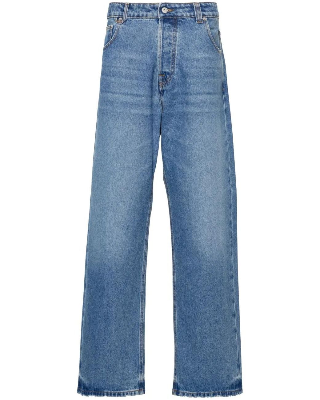 Jacquemus Blue Le De Nîmes Wide-Leg Jeans for men