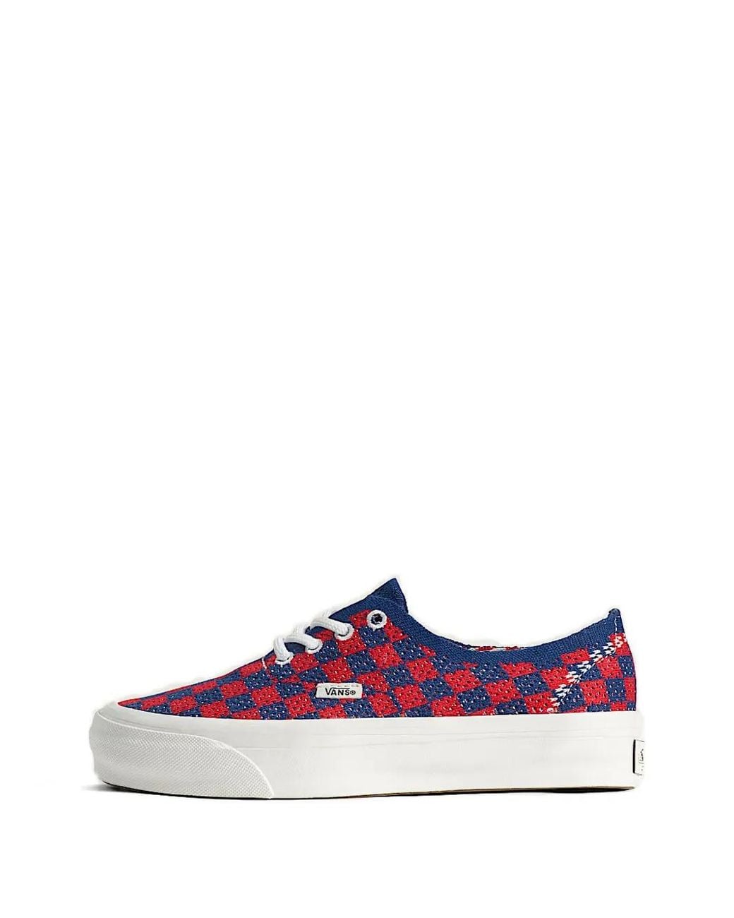 Baskets Authentic Checkerboard Premium Vans en coloris White