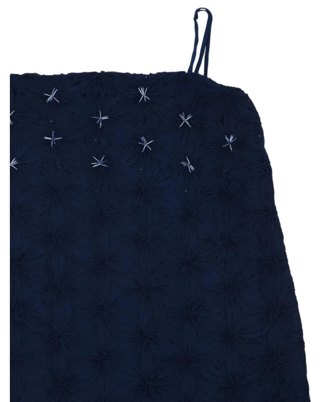 Baobab Blue Aria Embroidered Top