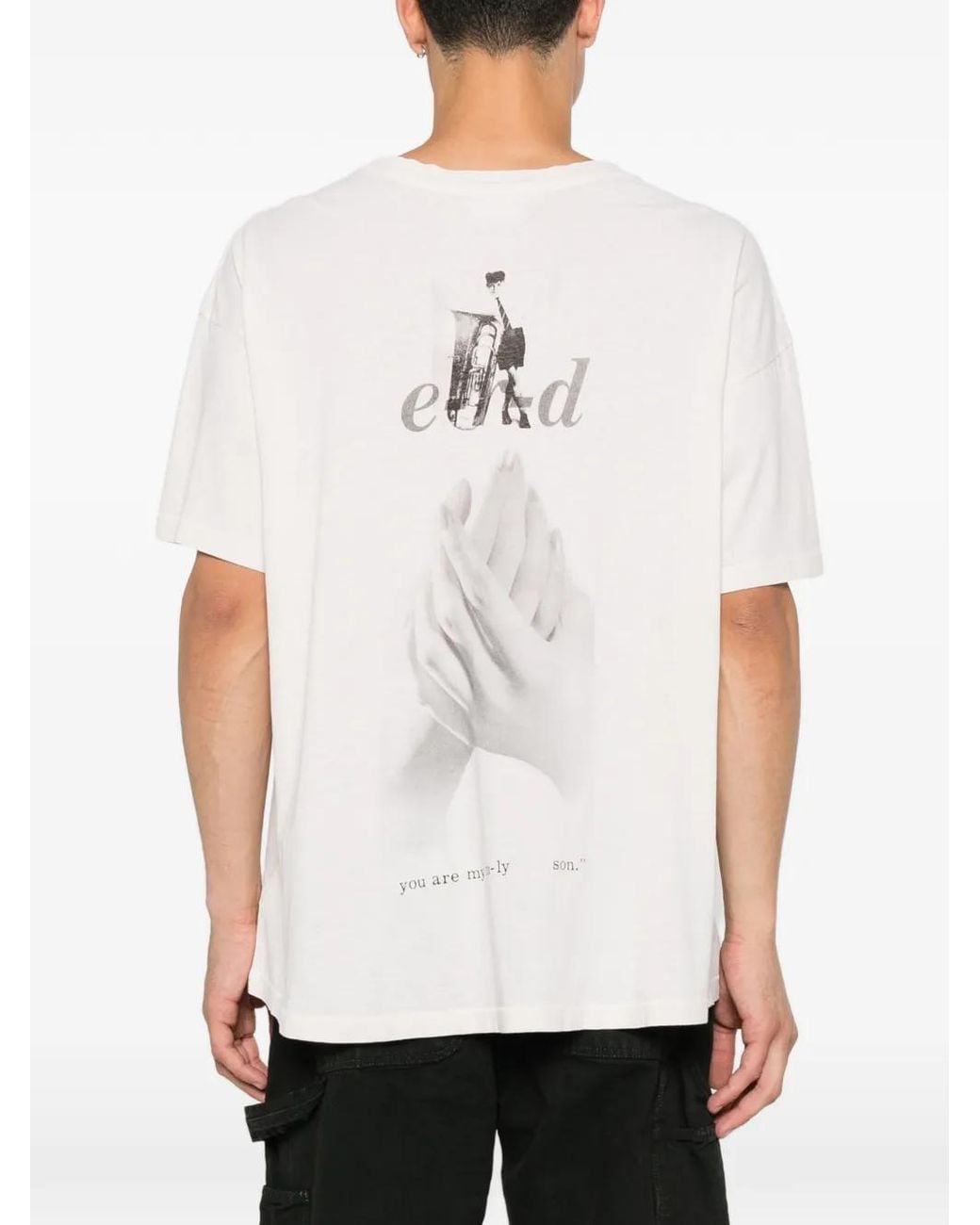 Enfants Riches Deprimes Pink T-Shirt En Coton À Imprimé Graphique for men