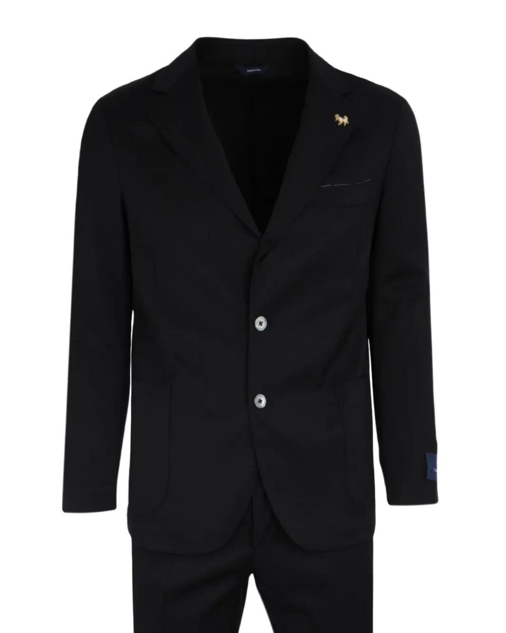 Tombolini Black Zero Gravity Button Suit for men