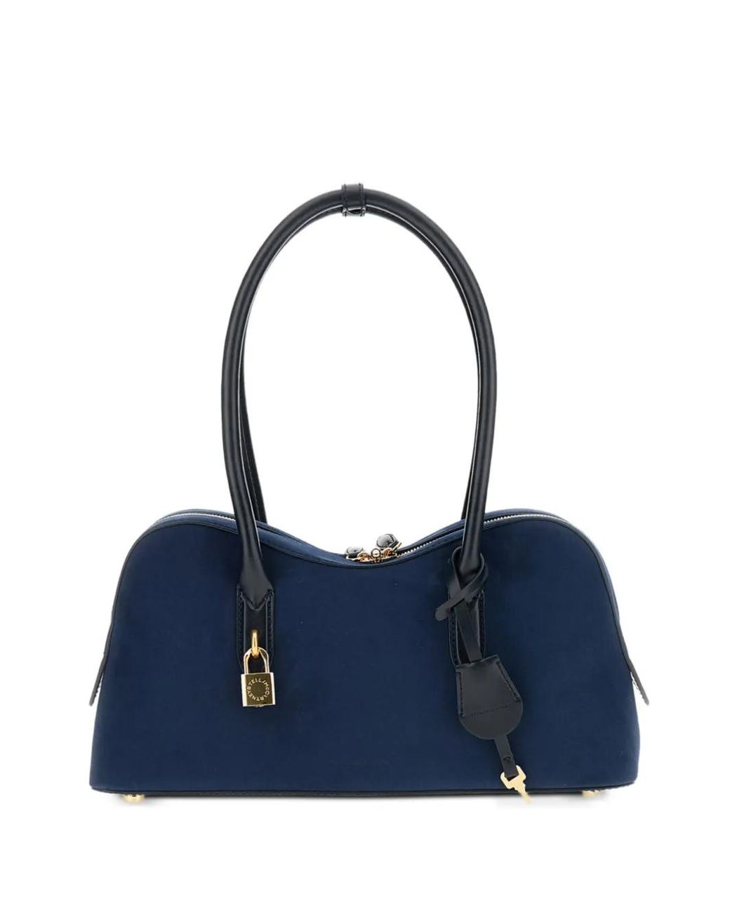Stella McCartney Blue Ryder Suede Shoulder Bag