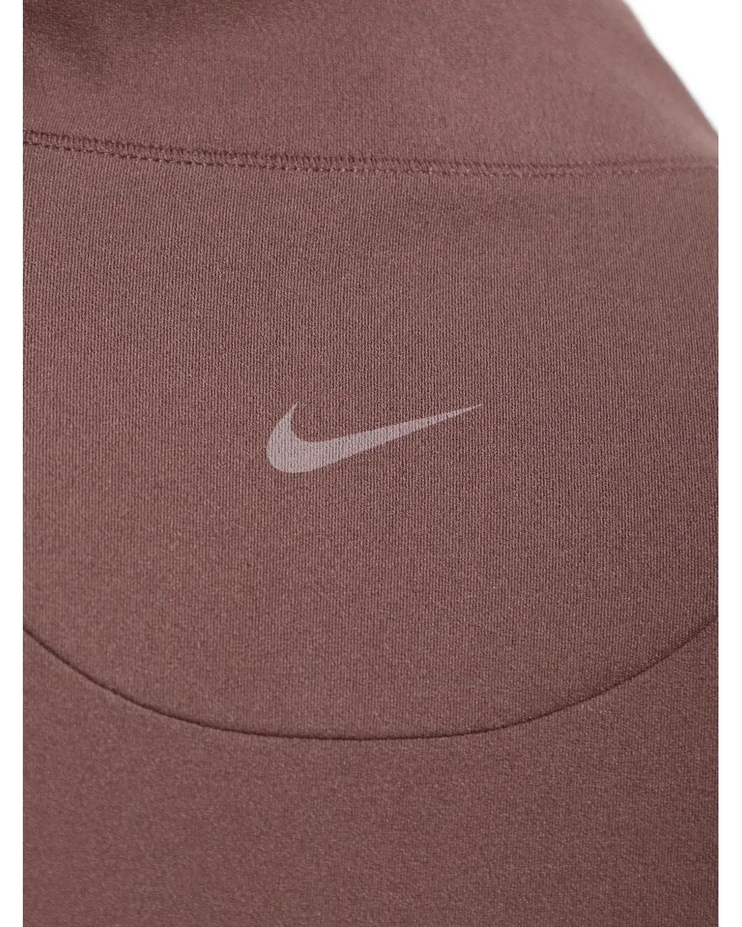 Nike Red Zenvy Long-Sleeve Top