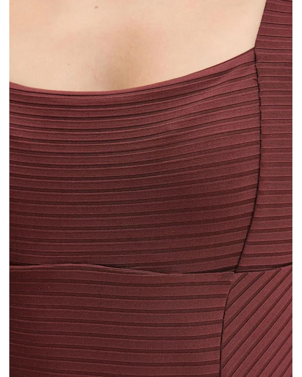 Rip Curl Purple Premium Surf D Cup Ribbed-Knit Swimsuit