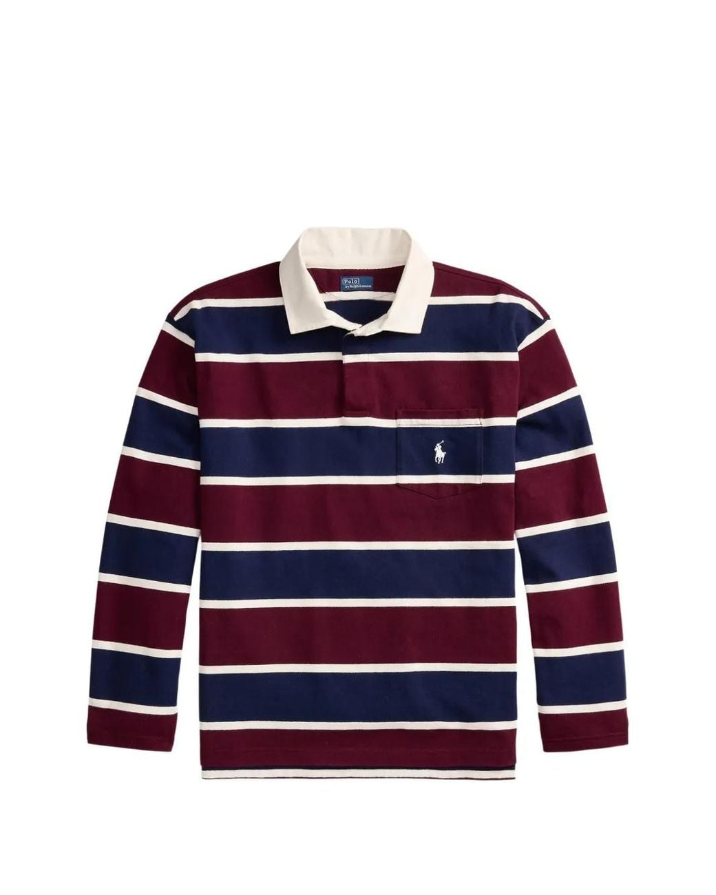 Polo Ralph Lauren Red Polo À Rayures
