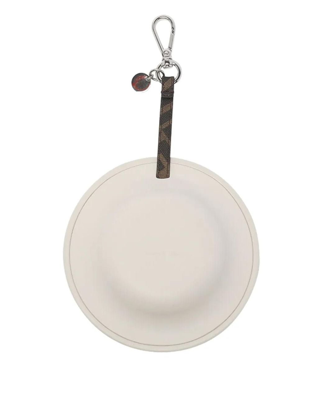 Fendi White Spaghetti Charm for men