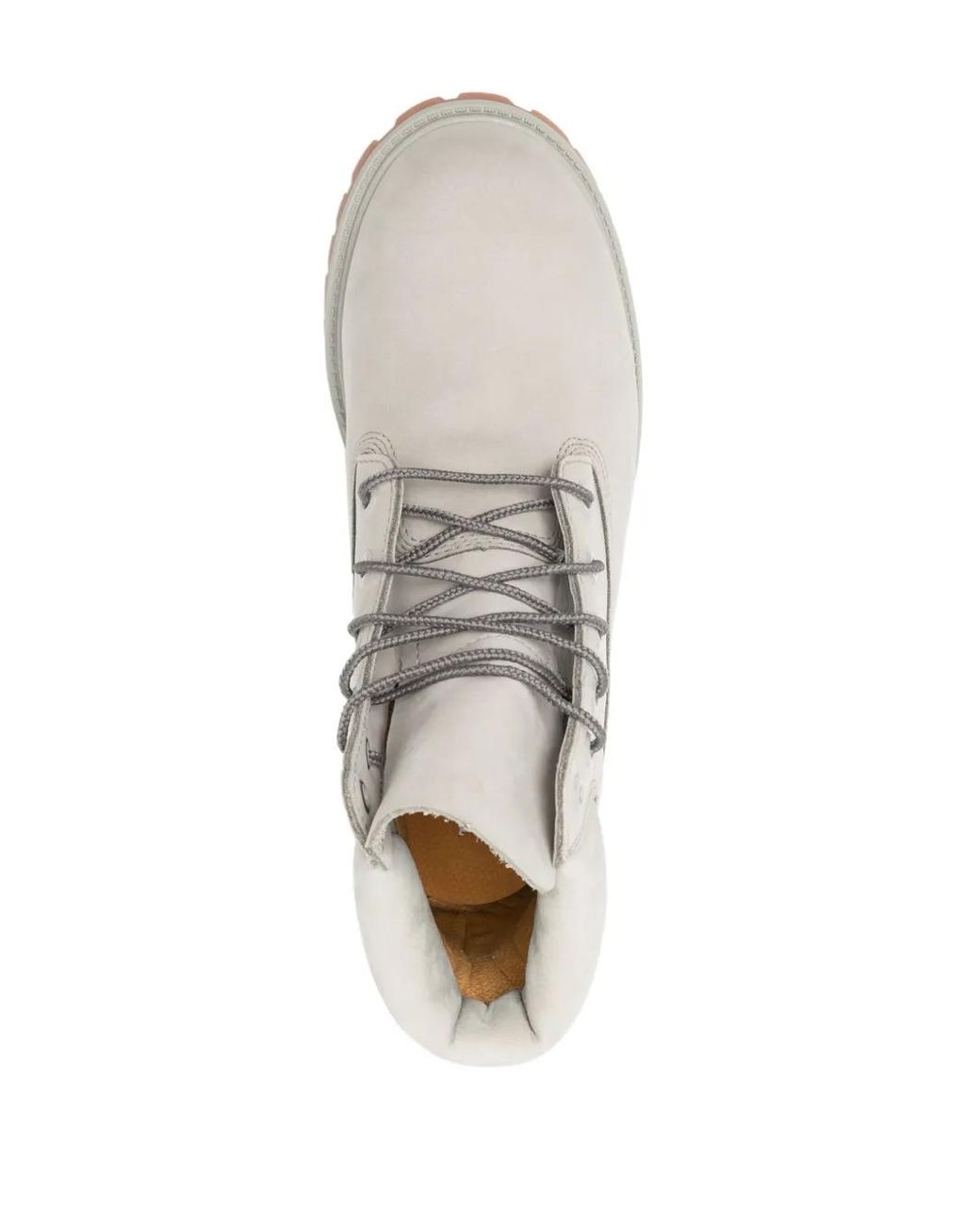 Timberland White "Bottines Junior's 6" Premium En Cuir" for men