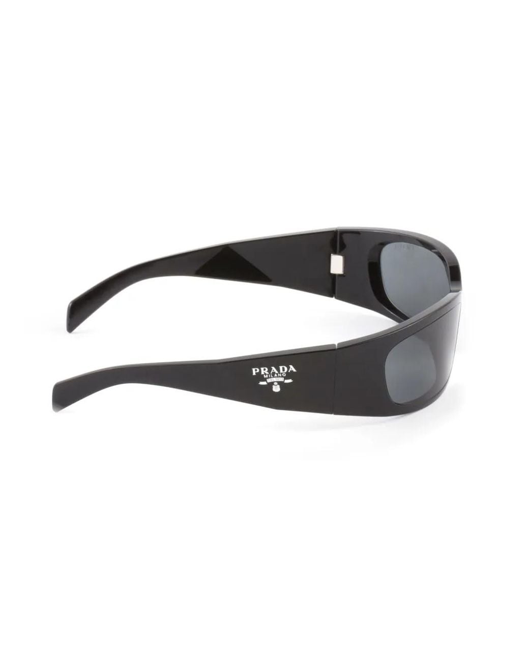 Prada Gray Symbole Sunglasses for men