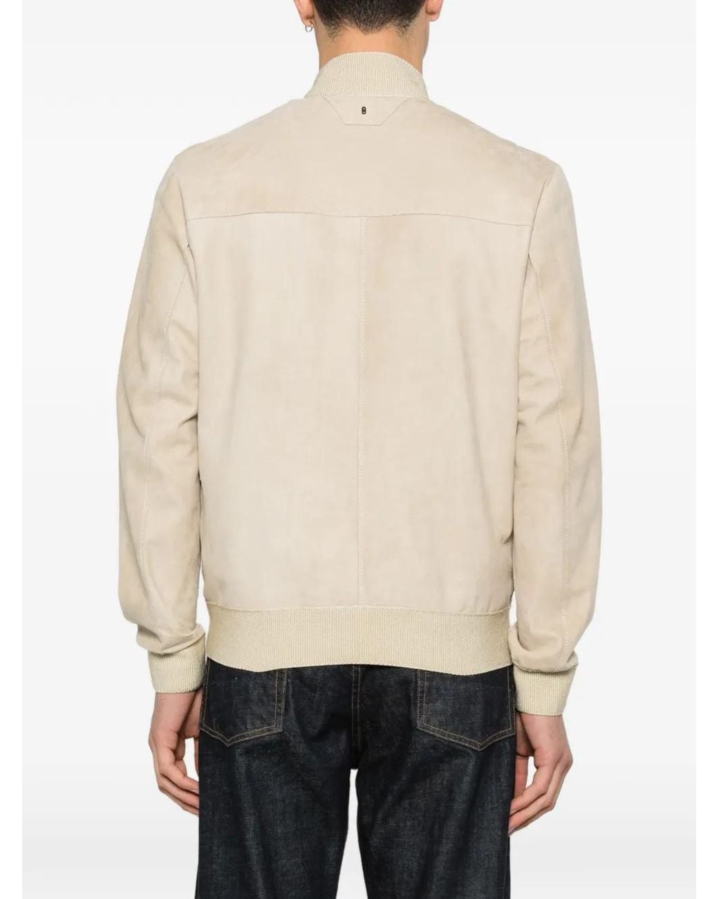 Salvatore Santoro Geknöpfte Jacke Mit Aufgesetzten Taschen in Natural für Herren