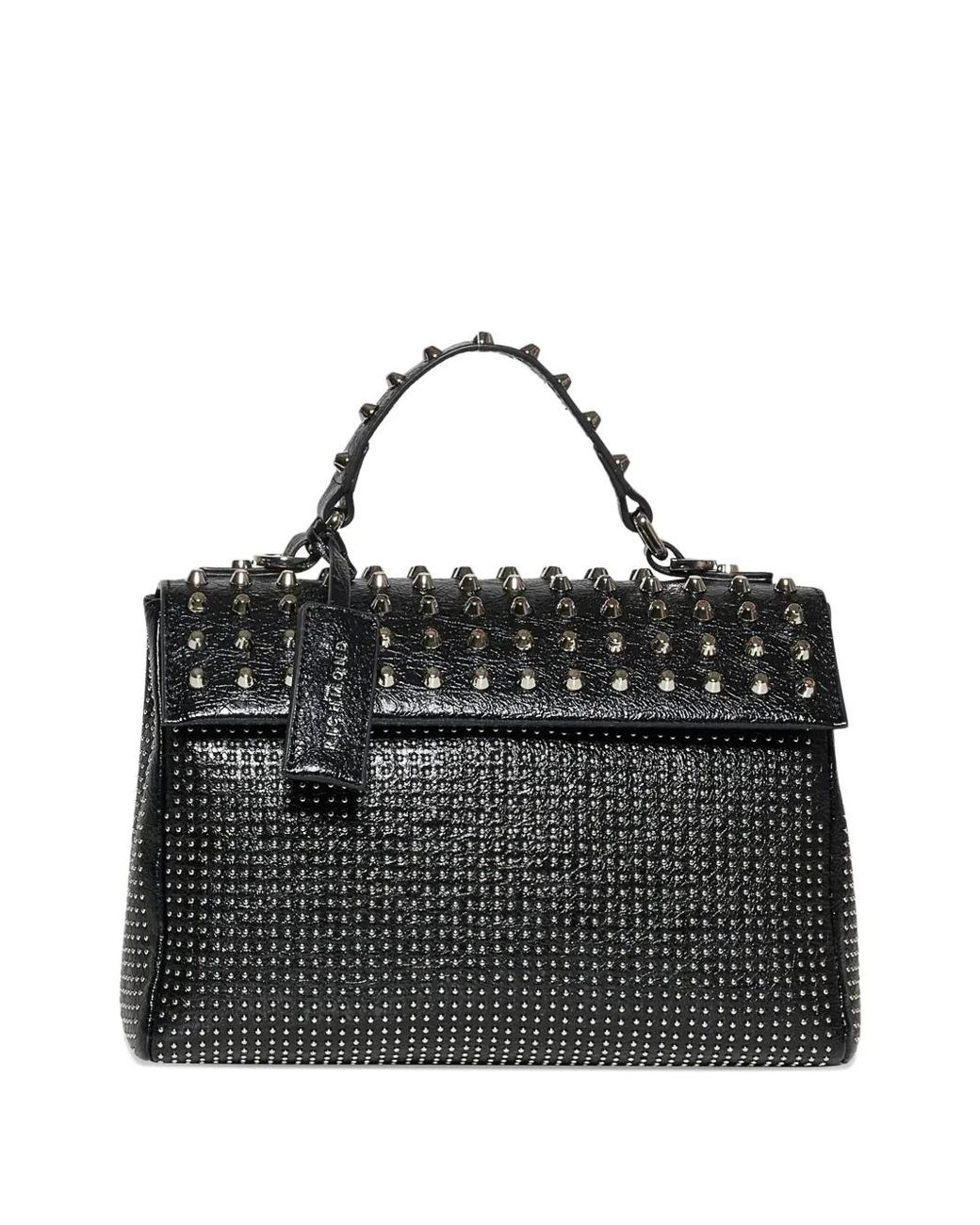 John Richmond Black Studded Bag