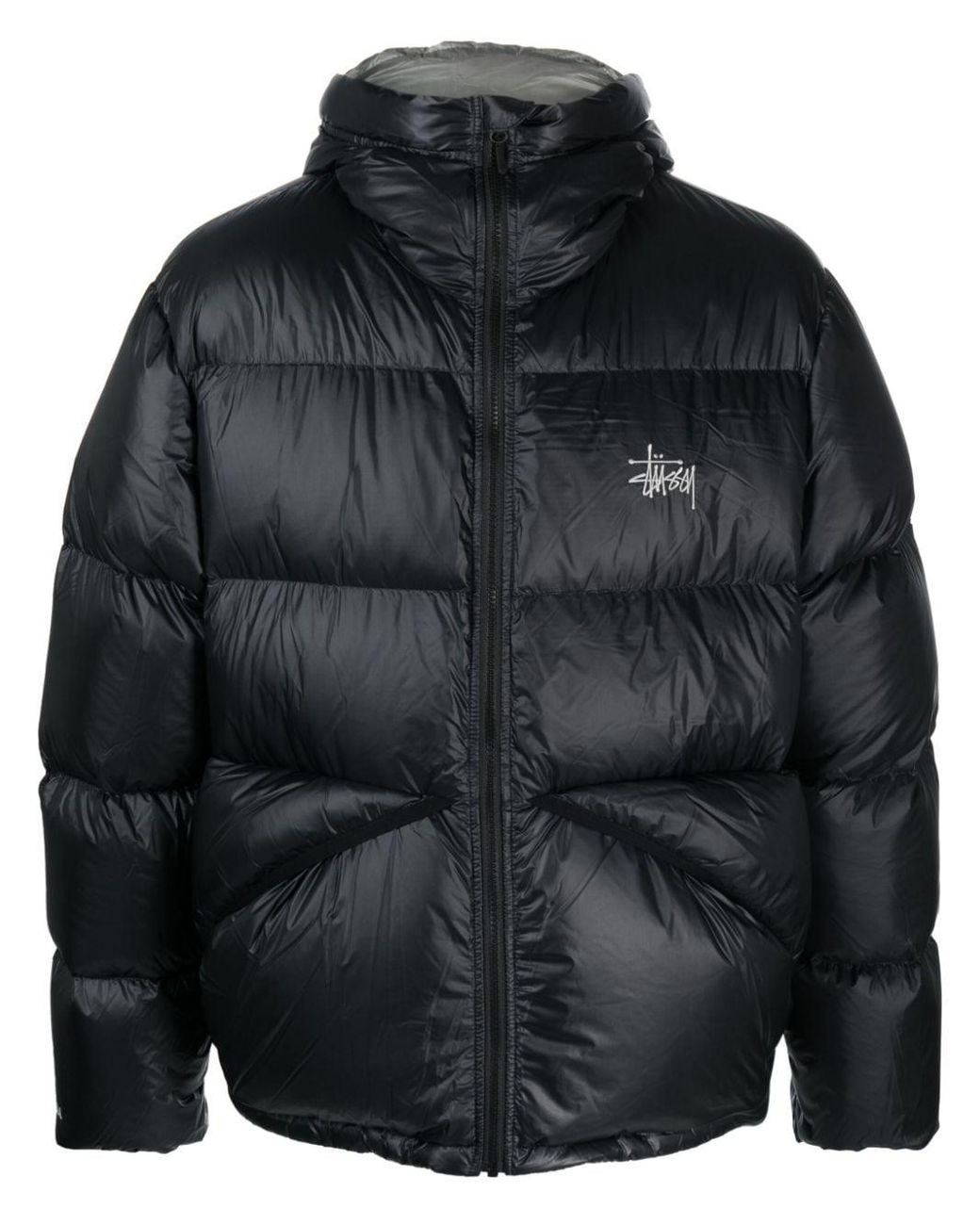 Stussy stock puffer clearance jacket