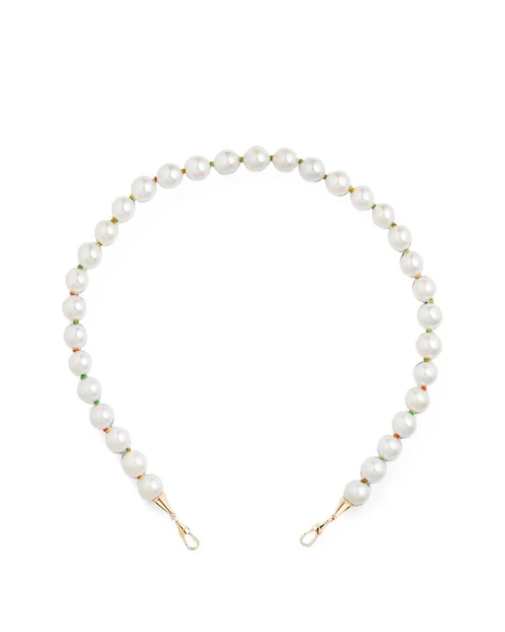 Marie Lichtenberg White Mauli Pearl Necklace