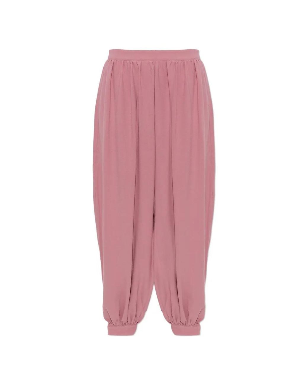 ROTATE BIRGER CHRISTENSEN Pink Balloon Pleated Pants