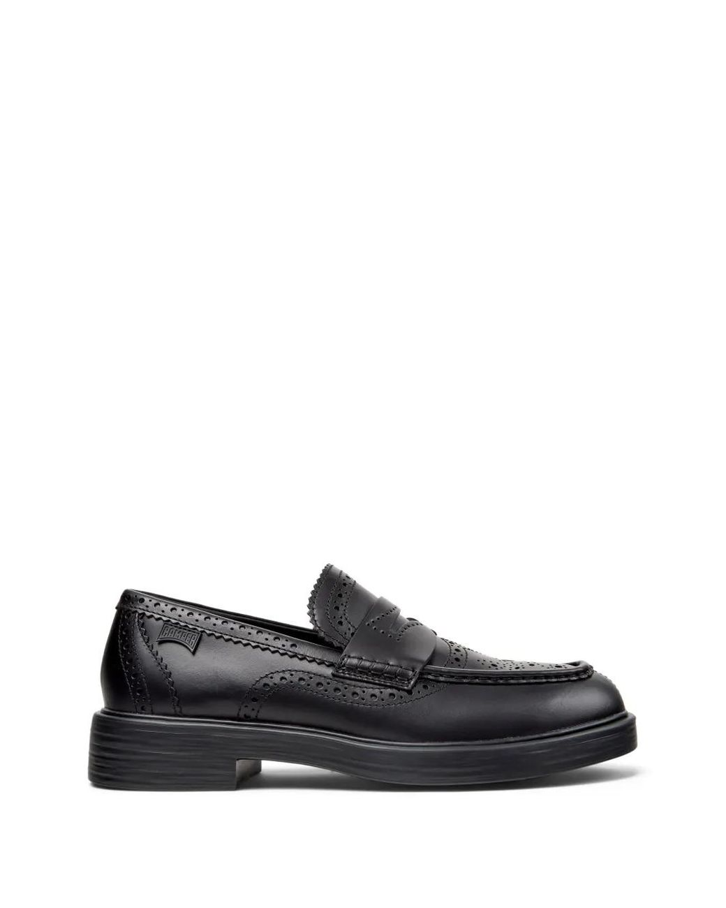Camper Dean Twins Leather Loafers in Black for Men | Lyst