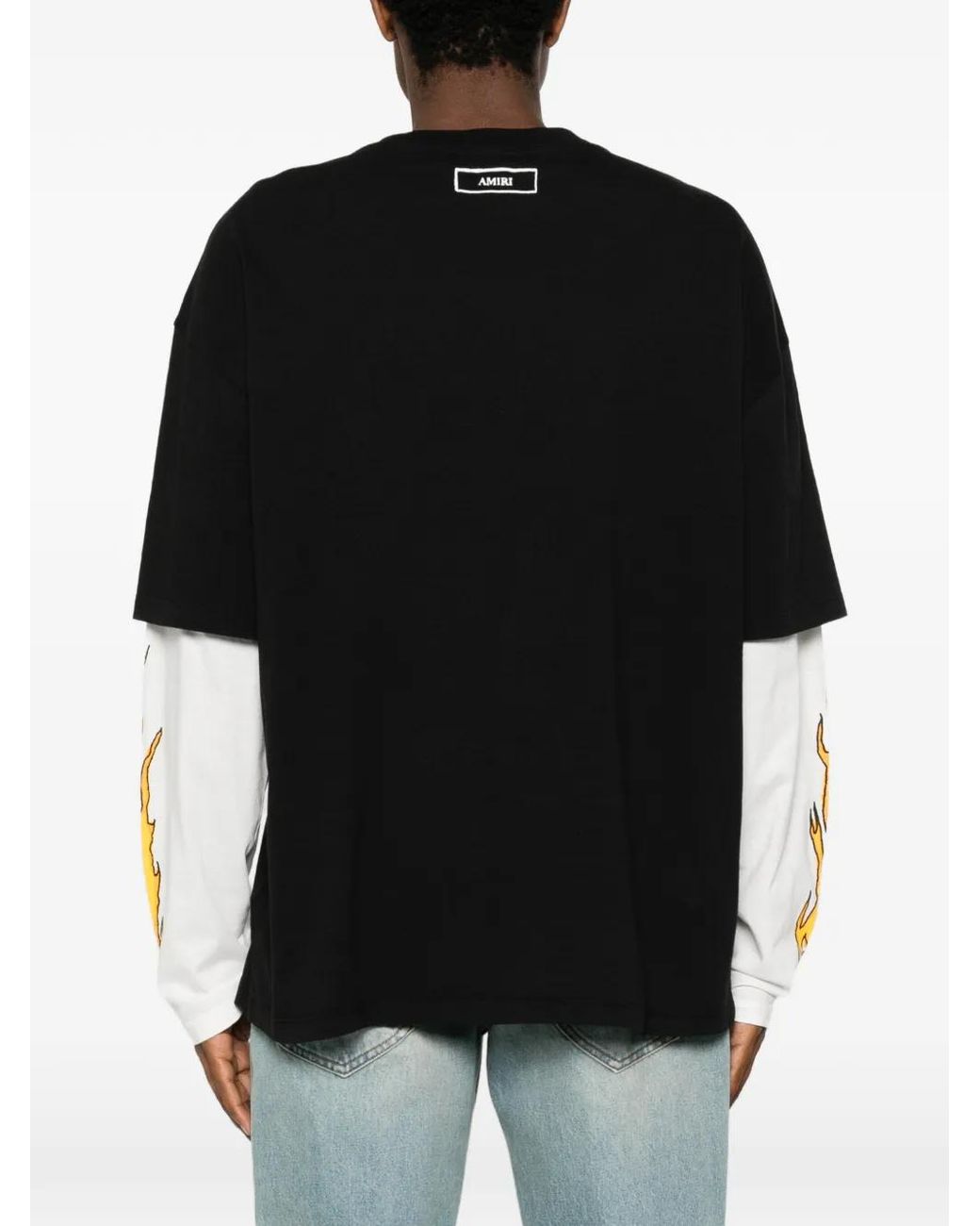 Amiri Black T-Shirts & Vests for men