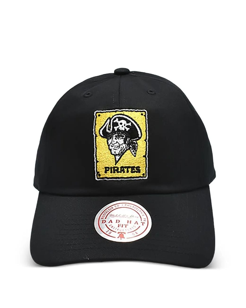 Mitchell & Ness Black Pittsburgh Pirates Mlb Cooperstown Logo Baseball Cap for men