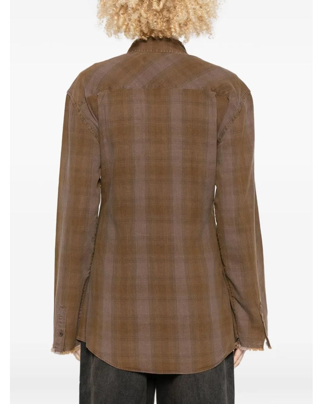 Our Legacy Brown Daisy Shirt
